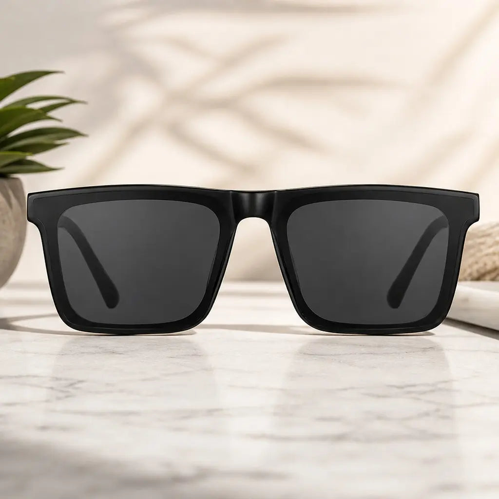 Summervibes Unisex Polarized Sunglasses - UV400 Protection Anti-Glare Driving Glasses, Lightweight Trendy Sports Eyewear for Men Women