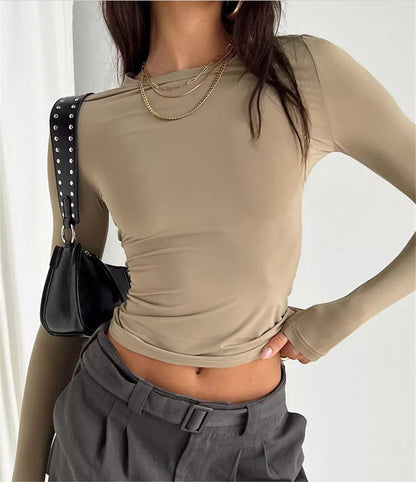 Stylish Long Sleeve T-Shirt for Women: Perfect for Casual Days!