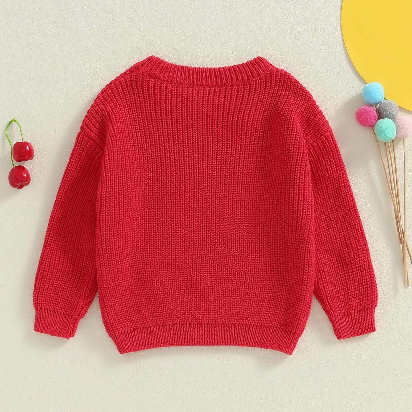 Cozy Knit Sweater for Your Little One: Perfect Pullover for Infants and Toddlers! 🌟🧸👶