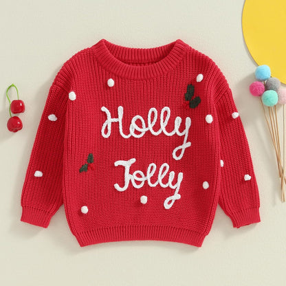 Cozy Knit Sweater for Your Little One: Perfect Pullover for Infants and Toddlers! 🌟🧸👶