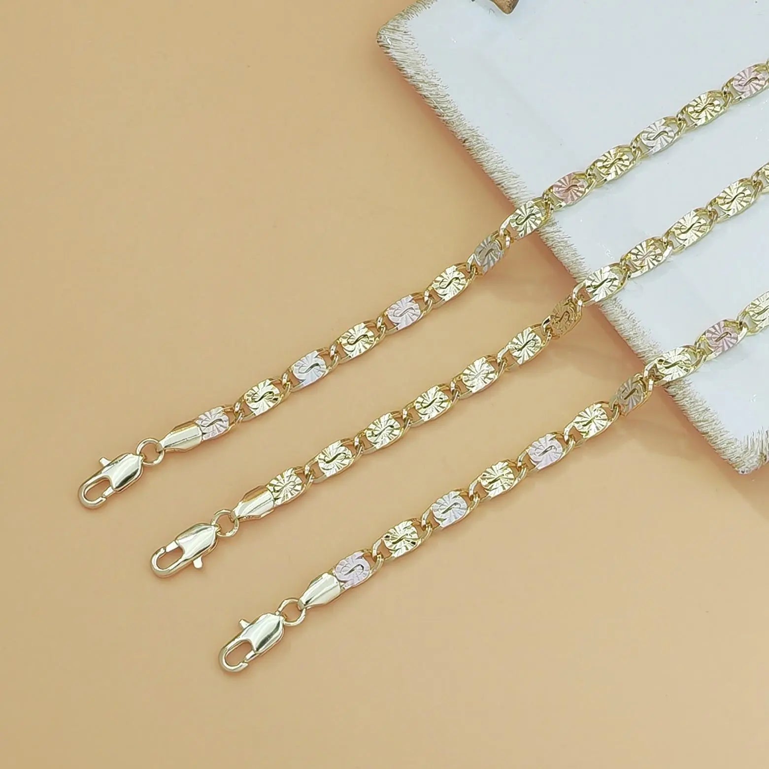 18K Gold Plated Exquisite Bracelet for Women Dainty Sparkling Chain Elegant Wrist Accessory Refined Jewelry Piece Anniversary Special Birthday Present Idea