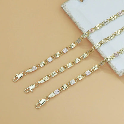 18K Gold Plated Exquisite Bracelet for Women Dainty Sparkling Chain Elegant Wrist Accessory Refined Jewelry Piece Anniversary Special Birthday Present Idea