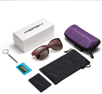 Stylish Women's Sunglasses with Polarized UV Protection 🌞🕶️ #TrendyLook #SummerVibes