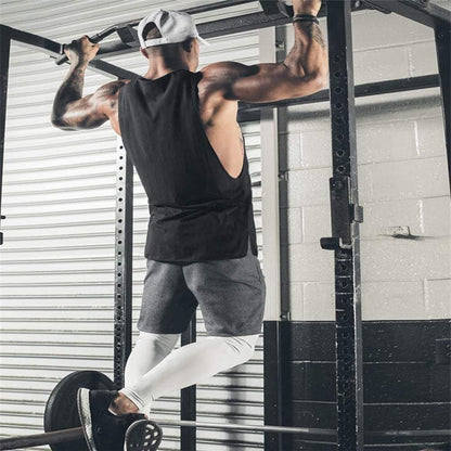 Double the Gains: Men's Sleeveless Workout Tanks - Perfect for Gym & Bodybuilding! 💪👕 #FitnessFashion #GymEssentials