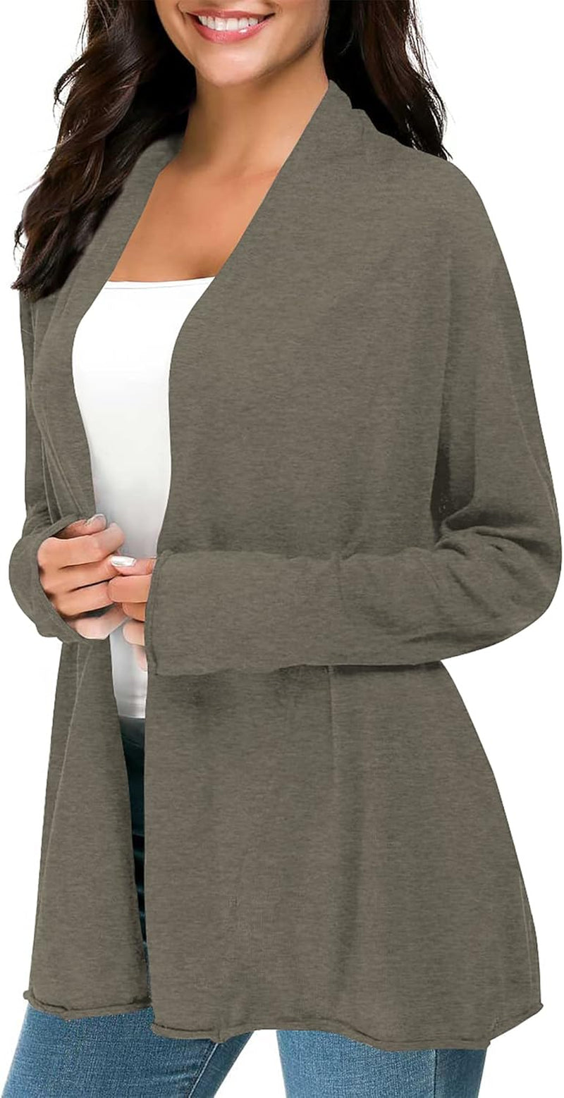 Chic & Comfy: Must-Have Long Sleeve Open Front Cardigan for Every Casual Look!