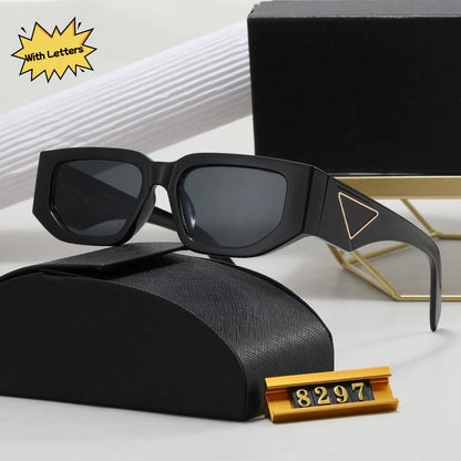 Men & Women-Classic Trendy Retro Square Sunglasses Square Frame Shades UV400 Protection for Every Occasion[With Letters]