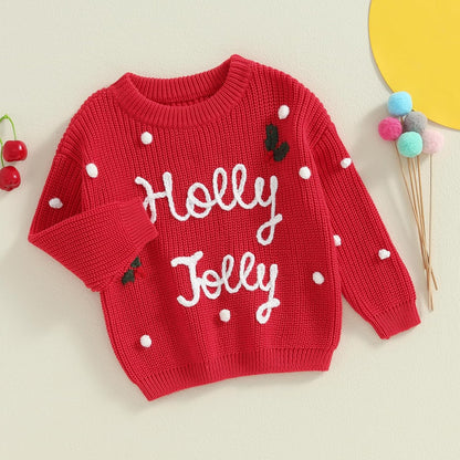 Cozy Knit Sweater for Your Little One: Perfect Pullover for Infants and Toddlers! 🌟🧸👶