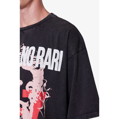 Mnml No Risk No Rari Print Tee - Black