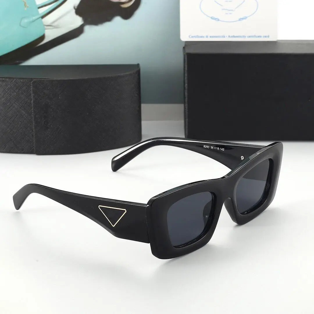 Men & Women-Classic Trendy Retro Square Sunglasses Square Frame Shades UV400 Protection for Every Occasion[With Letters]