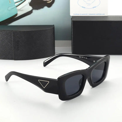 Men & Women-Classic Trendy Retro Square Sunglasses Square Frame Shades UV400 Protection for Every Occasion[With Letters]