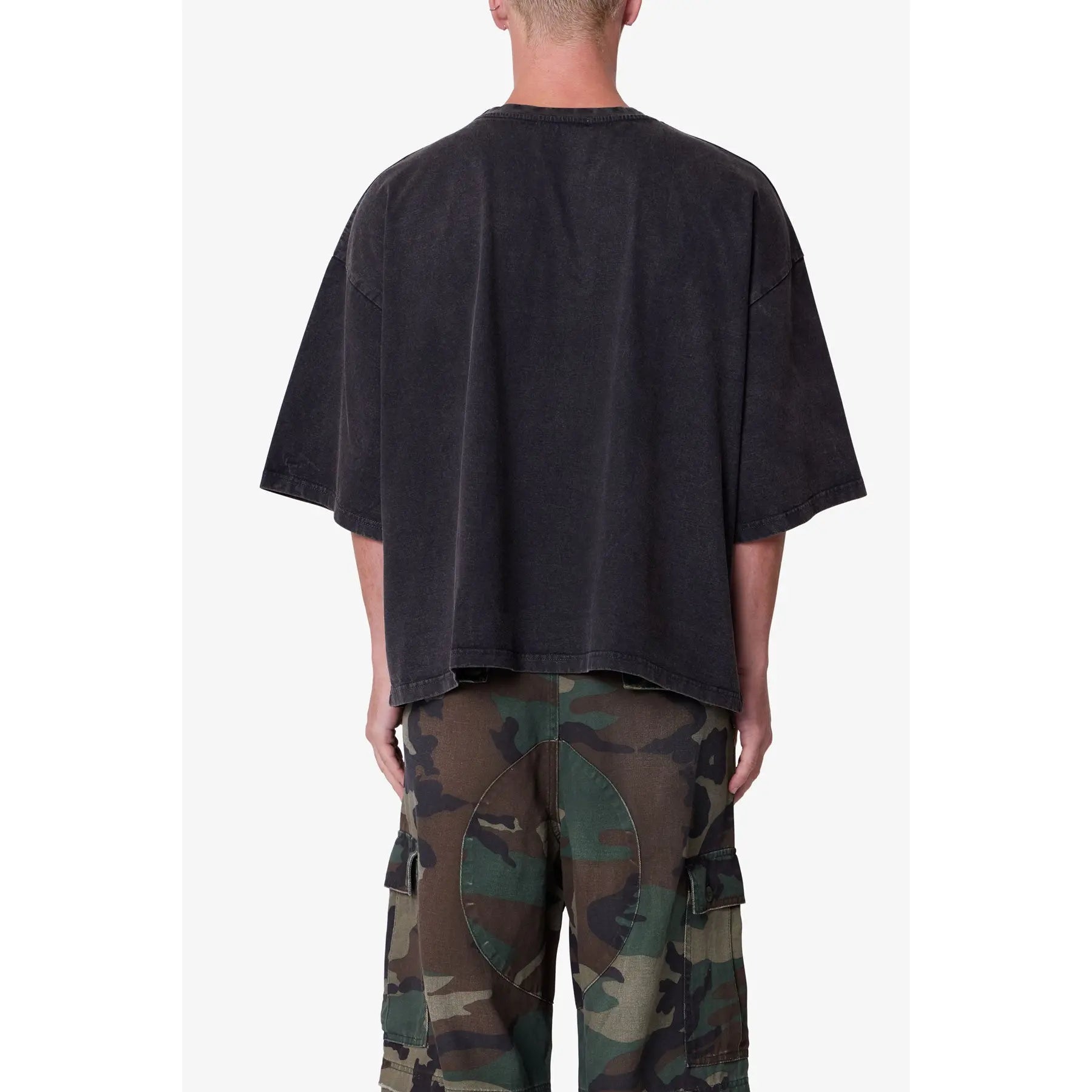 Mnml No Risk No Rari Print Tee - Black