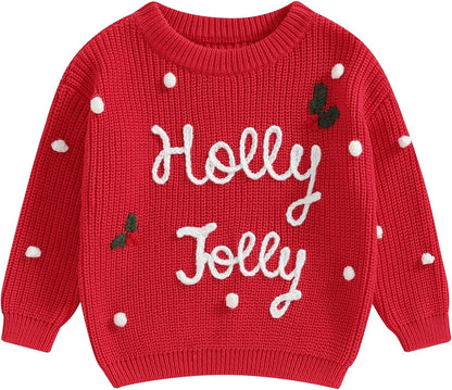 Cozy Knit Sweater for Your Little One: Perfect Pullover for Infants and Toddlers! 🌟🧸👶