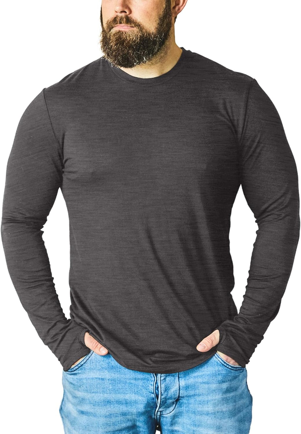 Stay cozy and stylish this season with our 100% Merino Longsleeve Baselayer featuring thumbloops! 🧡 Choose your favorite color and size now! #MerinoWool #WinterEssentials