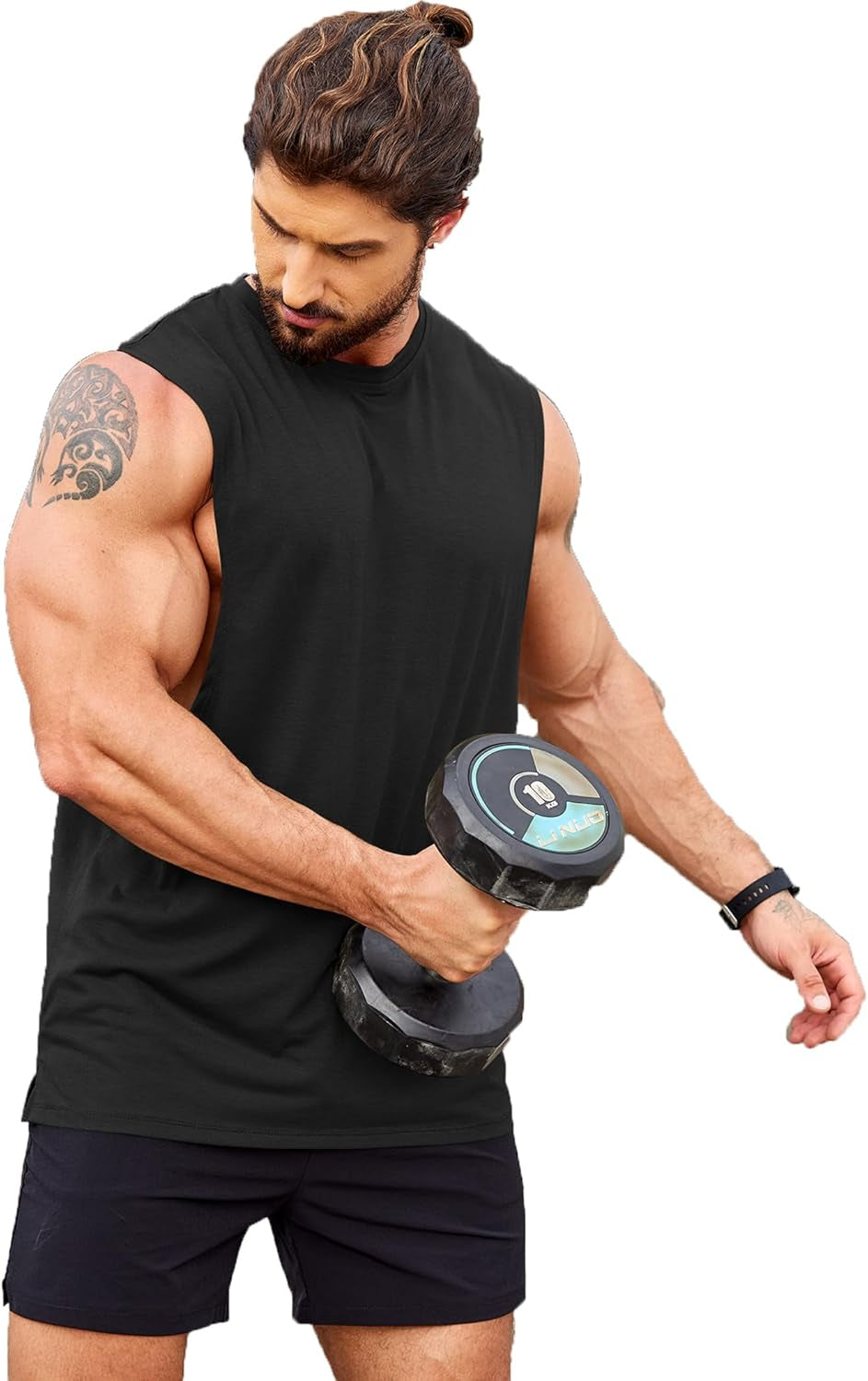 Double the Gains: Men's Sleeveless Workout Tanks - Perfect for Gym & Bodybuilding! 💪👕 #FitnessFashion #GymEssentials