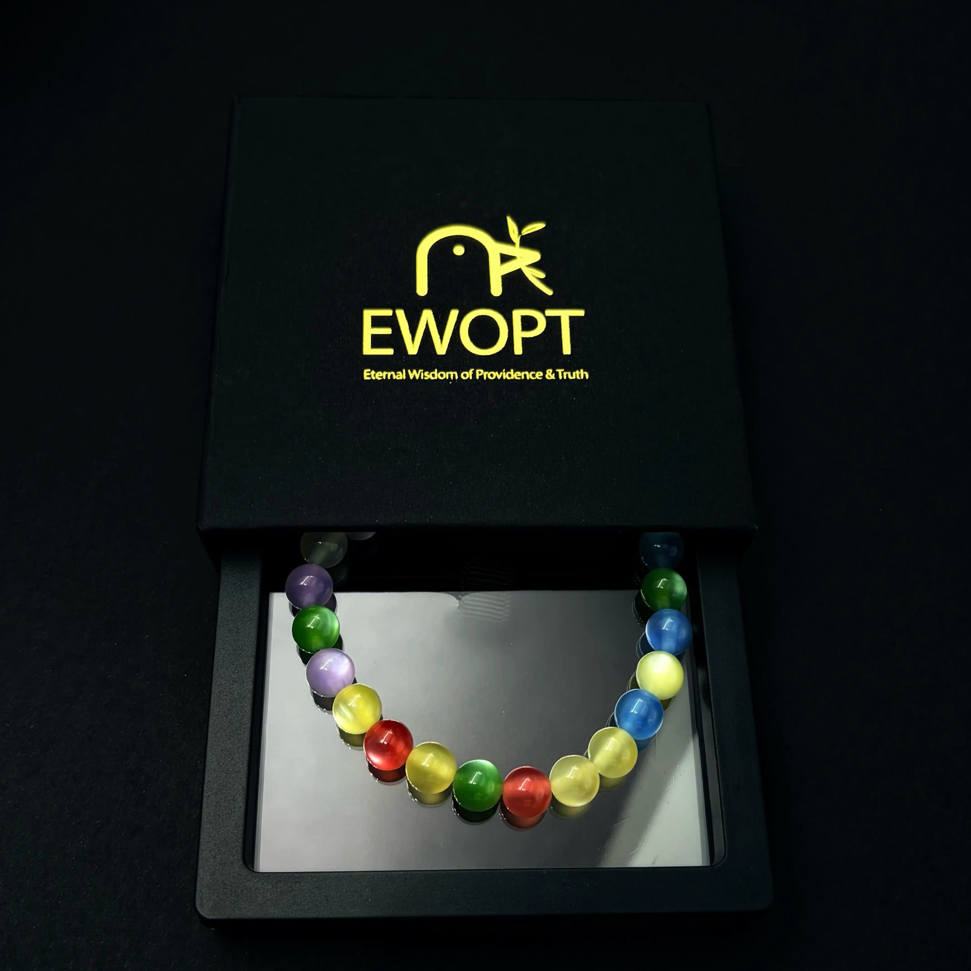 Ewopt Dopamine Resin Choker - UV Reactive, Waterproof Stainless Steel Statement Bead Piece - Summer Stackable Costume Jewelry, Dopamine Necklaces, Resin Necklaces