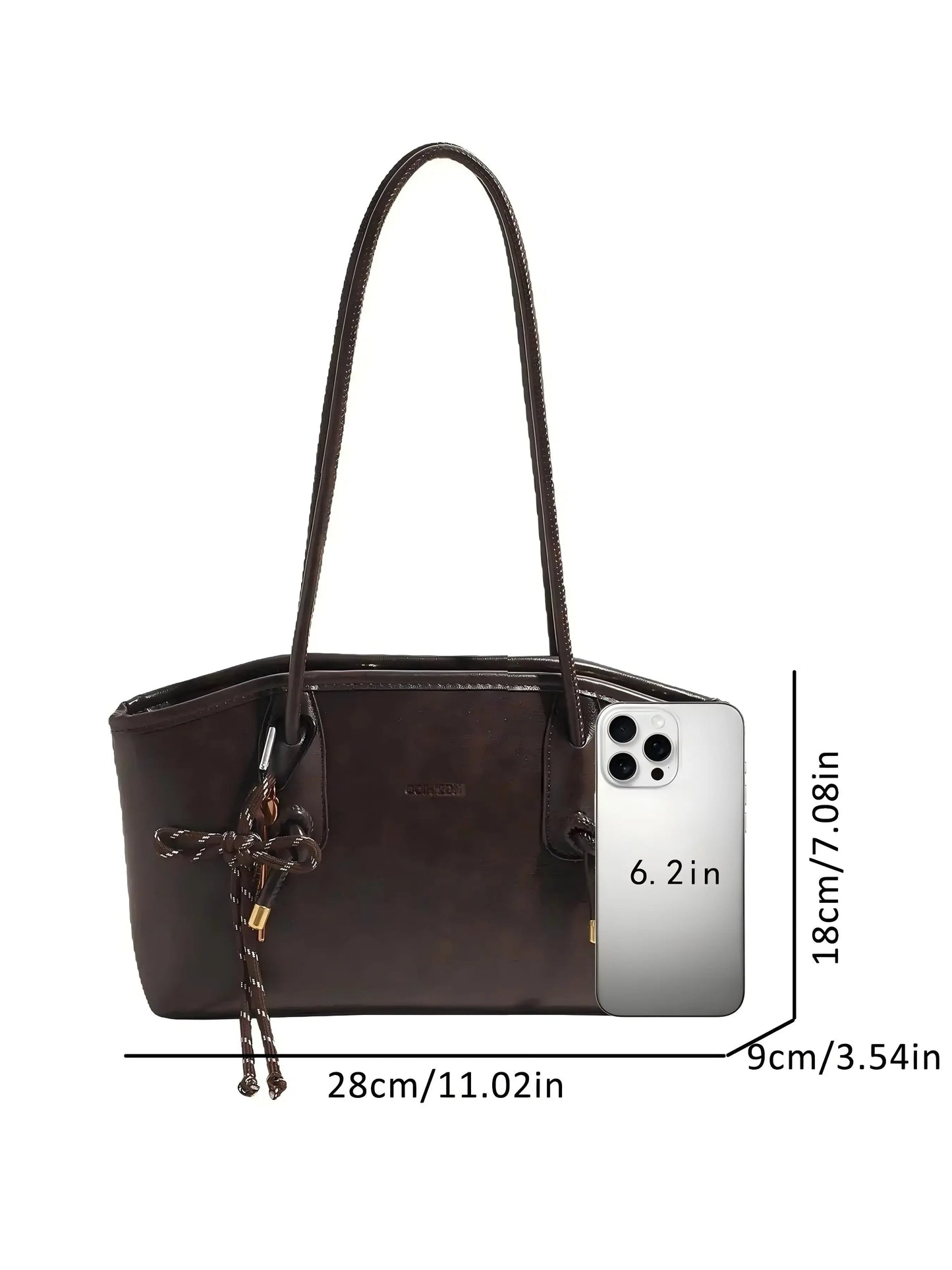 Retro Versatile Women’S Shoulder Bag, Fashionable Underarm Bag, Minimalist Leopard Print Handbag, Lightweight Casual Tote Shoulder Bag, High-Quality Everyday Commuter Bag, Cheetah Handbag, Casual Multifunctional Zippered Tote Bag with Bow Key Charm Decora