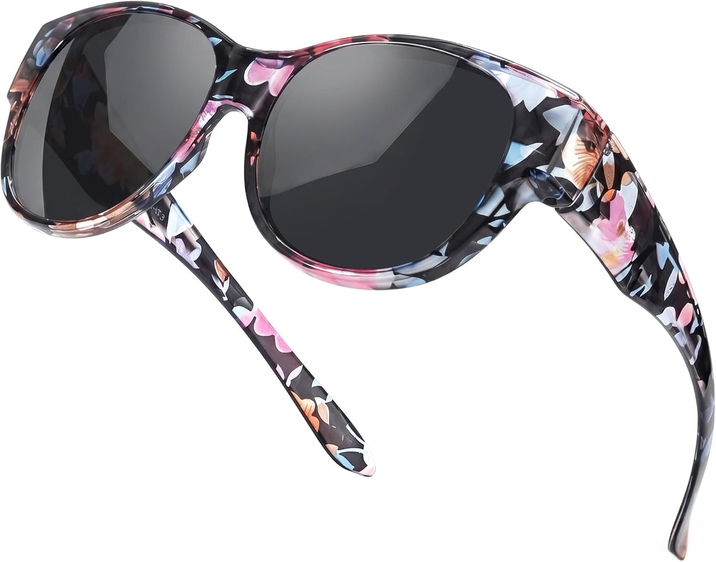 Stylish Polarized Sunglasses for Women: Perfect Fit Over Glasses for Driving & Outdoor Fun with UV400 Protection! 🌞🕶️ #SummerStyle #UVProtection