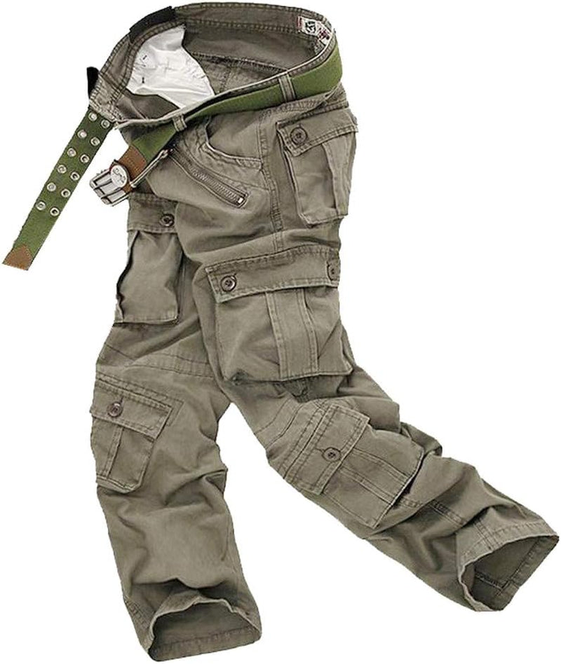 Stylish & Versatile Men's Casual Cargo Pants – Perfect for Outdoor Adventures! 🏞️👖 #Fashion #Menswear #OutdoorStyle