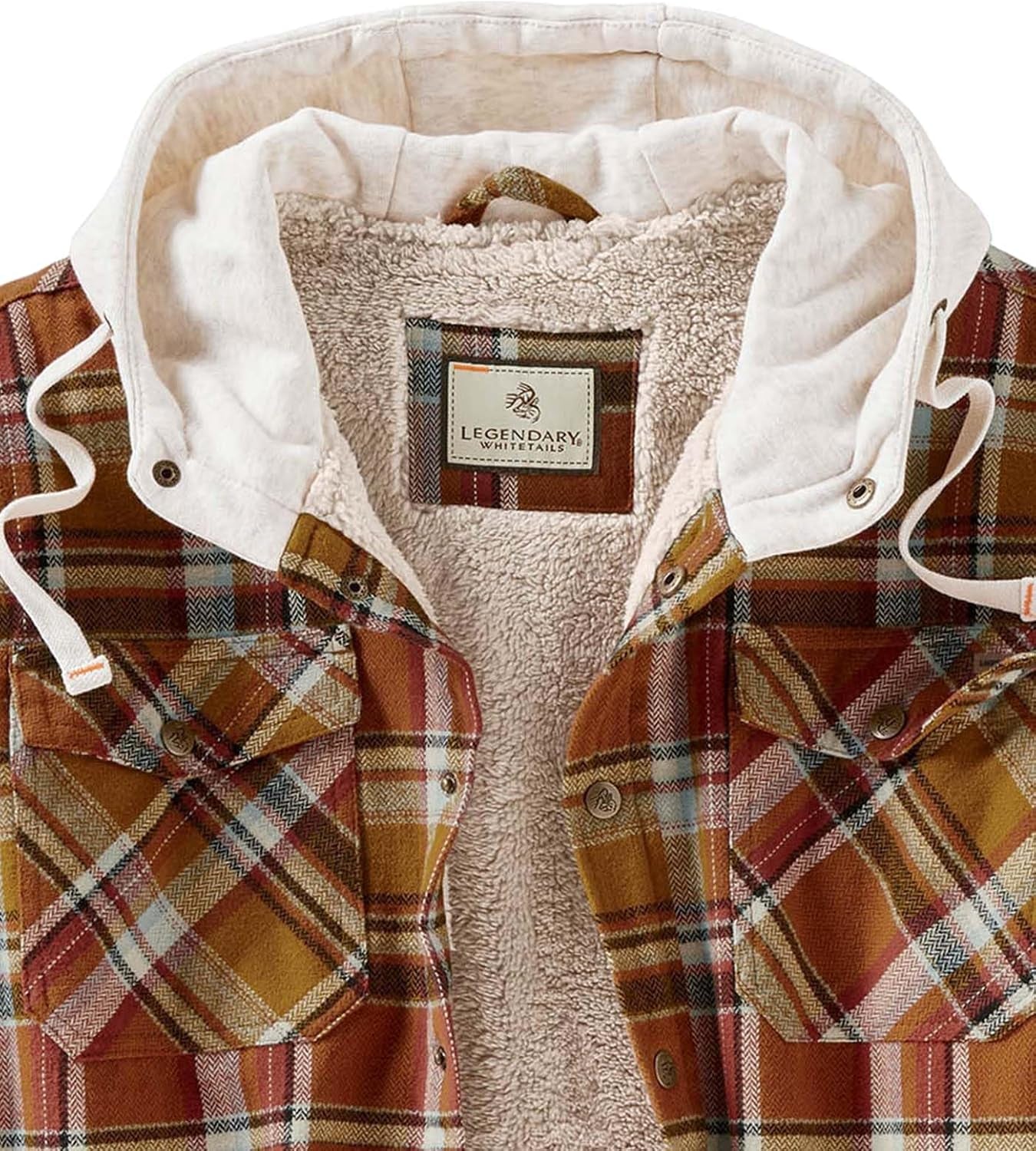 Stay cozy and stylish this season with our Men's Plaid Hooded Flannel Shacket! Perfect for layering and keeping warm! #Fashion #Menswear #CozyVibes