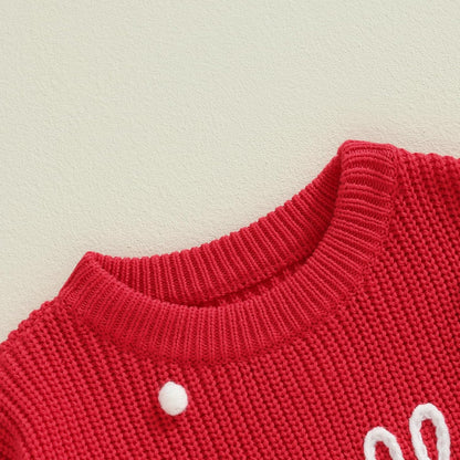 Cozy Knit Sweater for Your Little One: Perfect Pullover for Infants and Toddlers! 🌟🧸👶