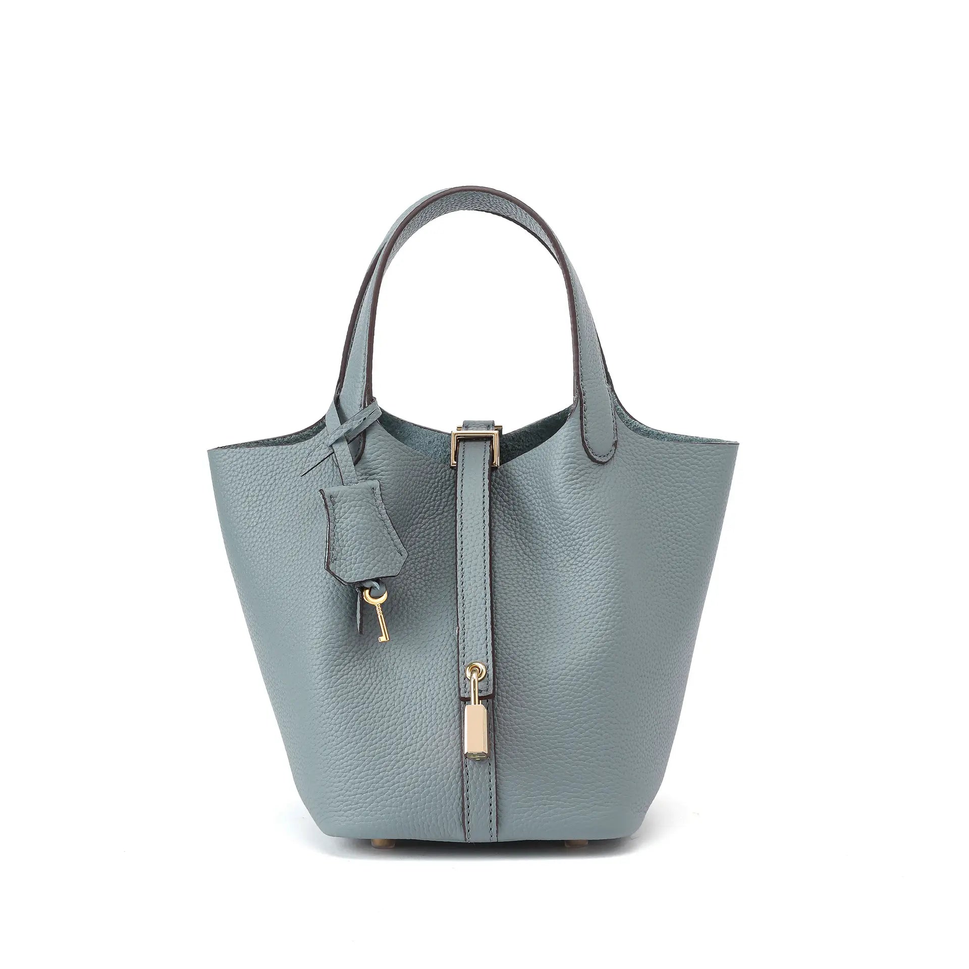 This Elegant Women’S Design Fashion Shopping Basket Bag Features a Lock-Clasp Design and Includes a Handbag. It’S Perfect for Dates, Walks, Shopping, Everyday Use, and as a Practical Handheld Pouch.